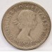 AUSTRALIA 1956 . SIXPENCE